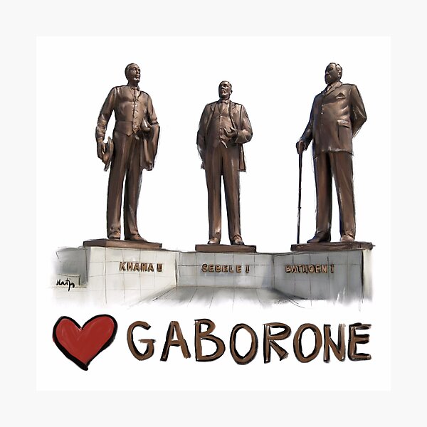 Item preview, I love Gaborone  designed and sold by sladjana.