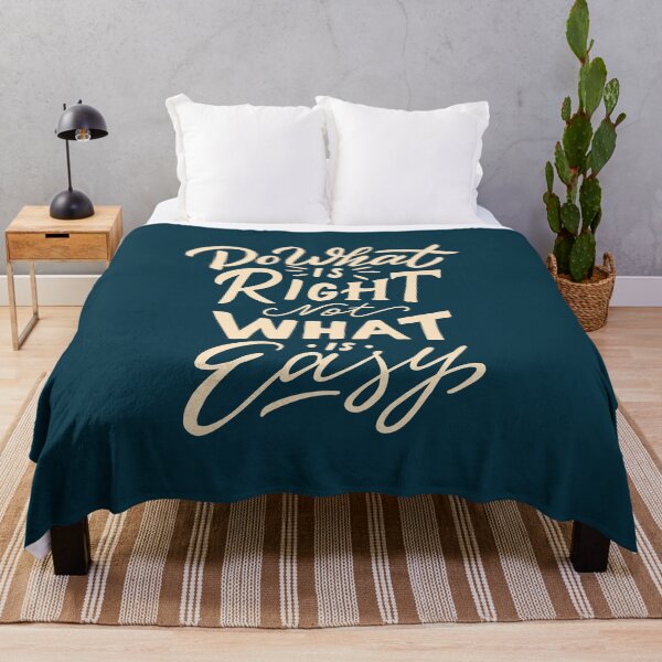 Item preview, Do What Is Right Not What Is Easy designed and sold by mostanesta.
