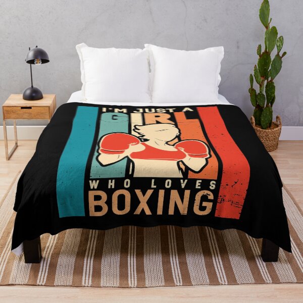 Item preview, Just A Girl Who Loves Boxing designed and sold by Doa-ibu.