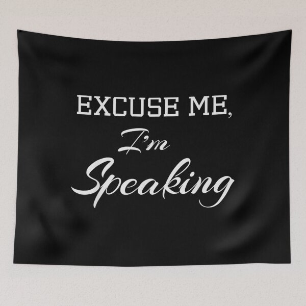Item preview, Excuse Me Im Speaking Funny Kamala Harris Debate Joe Biden 23 designed and sold by ADAMANDREWSAU.