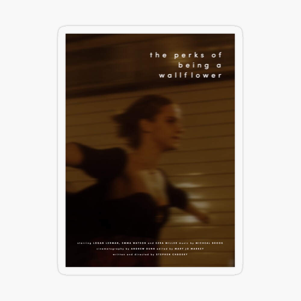 The Perks of Being a Wallflower Movie/show Poster Wall Art Printed