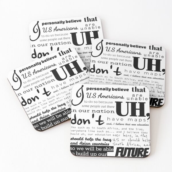 Item preview, Hilariously Dumb Pageant Quote  designed and sold by queen-ish.