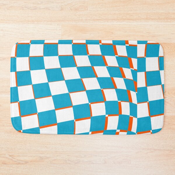 Item preview, Wavy red and blue checkerboard print. designed and sold by JanuaryLemon.