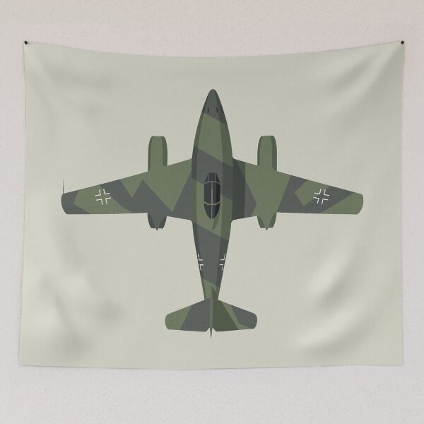 Item preview, Me-262 German WWII Jet Fighter Aircraft - Green designed and sold by VoodooCircus.