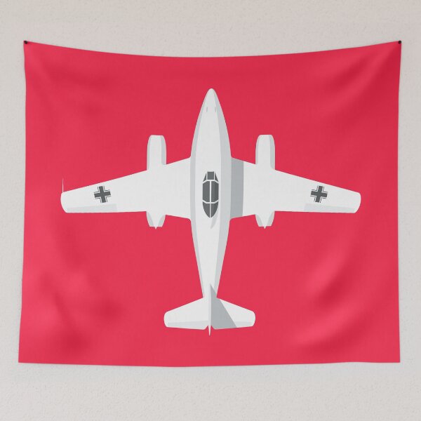 Item preview, Me-262 German WWII Jet Fighter Aircraft - Crimson designed and sold by VoodooCircus.