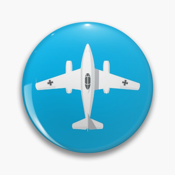 Item preview, Me-262 German WWII Jet Fighter Aircraft - Cyan designed and sold by VoodooCircus.