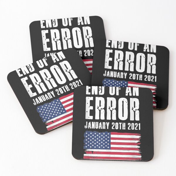 Item preview, Vintage End of An Error January 20th 2021 Biden Inauguration 33 designed and sold by ALISONABBOTTAU.