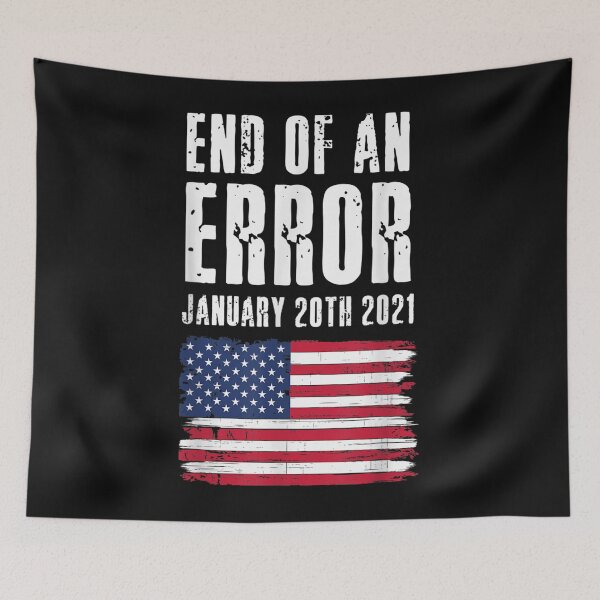 Item preview, Vintage End of An Error January 20th 2021 Biden Inauguration 33 designed and sold by ALISONABBOTTAU.