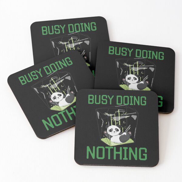 Item preview, Busy Doing Nothing Panda designed and sold by alancrapopod.