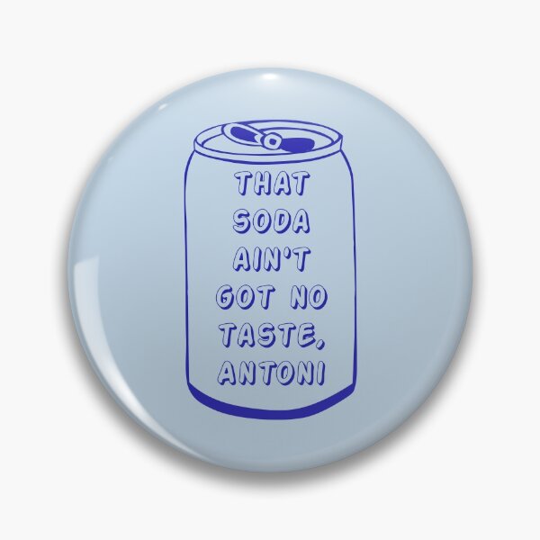 Item preview, la croix queer eye (That Soda Ain't Got No Taste Antoni) [blue] designed and sold by bellatierra.