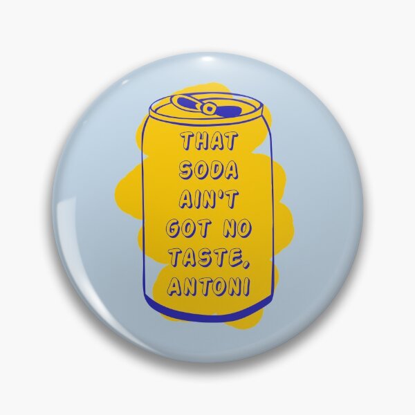Item preview, la croix queer eye (That Soda Ain't Got No Taste Antoni) [yellow and blue] designed and sold by bellatierra.
