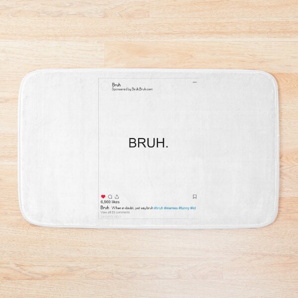 Item preview, BRUH Instagram Post designed and sold by Sam-wong.