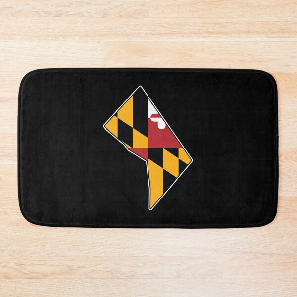 Item preview, Maryland Flag Washington DC Map designed and sold by MarylandStyle.
