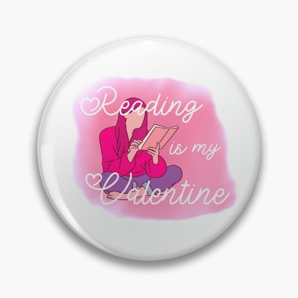 Item preview, Reading is My Valentine designed and sold by charsquared.