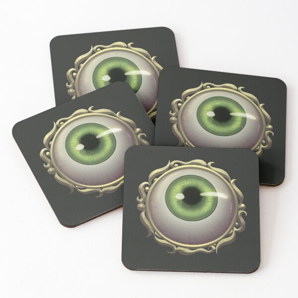 Item preview, Green Golden Guilded Eye designed and sold by TesEtch.