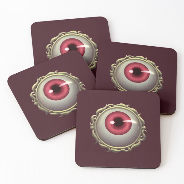 Item preview, Red Golden Guilded Eye designed and sold by TesEtch.