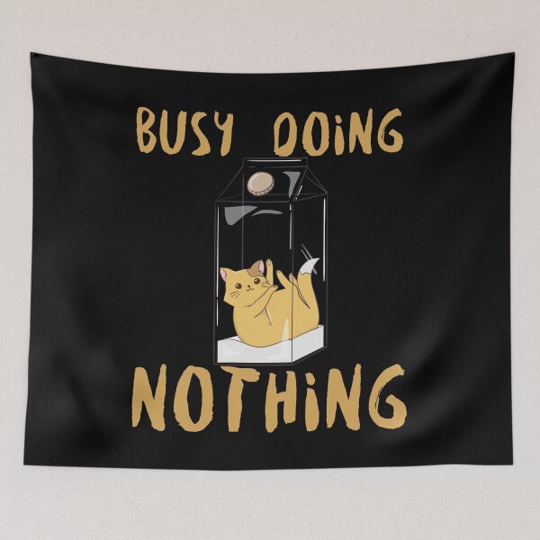 Item preview, Busy Doing Nothing Kitten designed and sold by alancrapopod.