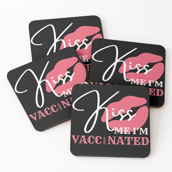 Item preview, Kiss Me I'm Vaccinated designed and sold by Vibing-Right.