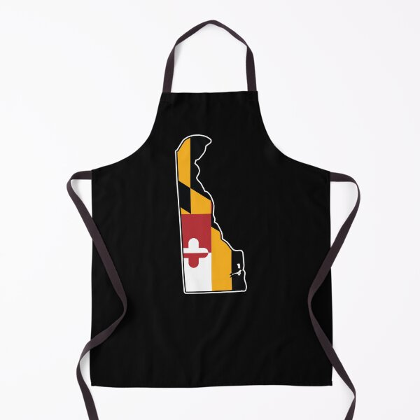 Item preview, Maryland Flag Delaware Map designed and sold by MarylandStyle.