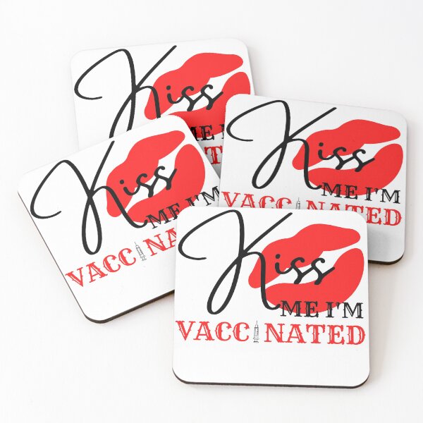 Item preview,  Kiss Me I'm Vaccinated designed and sold by Vibing-Right.
