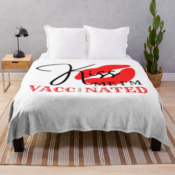 Item preview, Kiss Me I'm Vaccinated designed and sold by Vibing-Right.