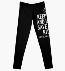 My kitty firefighter Leggings