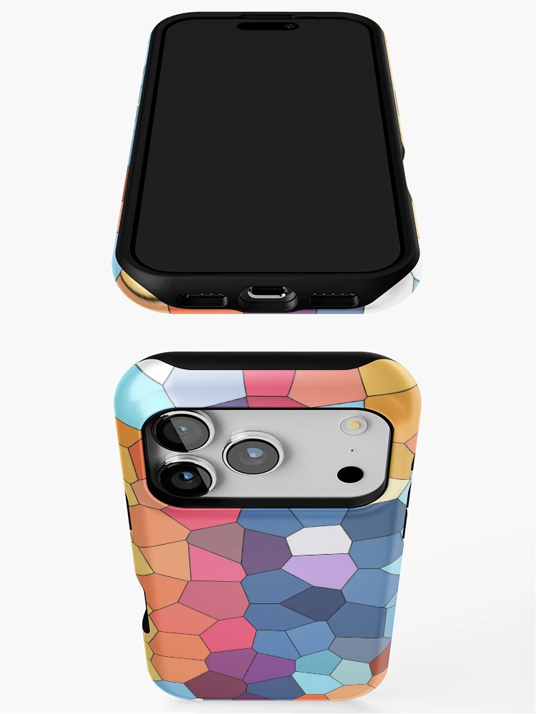Thumbnail 3 of 4, iPhone Case, Colorful Fancy Pattern designed and sold by MagicSpread.