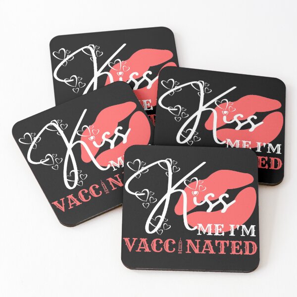 Item preview, Kiss Me I'm Vaccinated designed and sold by Vibing-Right.