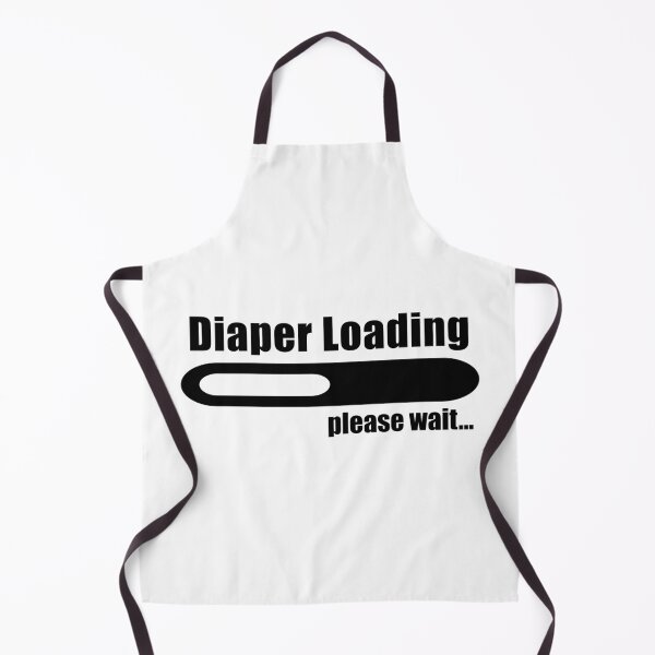 Item preview, Diaper Loading Funny Cute Baby designed and sold by kickwear-com.