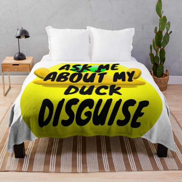 Item preview, Ask me about my duck disguise (white) designed and sold by julset.