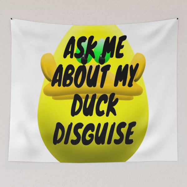 Item preview, Ask me about my duck disguise (white) designed and sold by julset.
