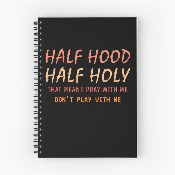 Item preview, Half Hood Half Holy Pray With Me designed and sold by TINASTORESHOPE.