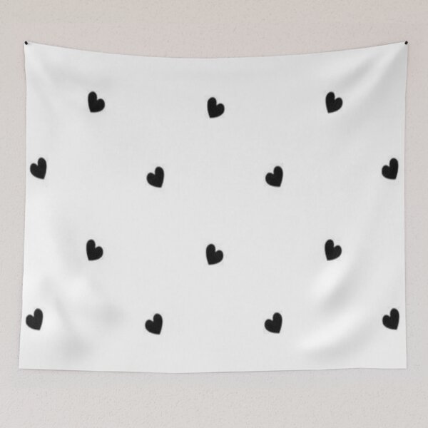 Item preview, Black Tiny Hearts designed and sold by KookDesignZ.