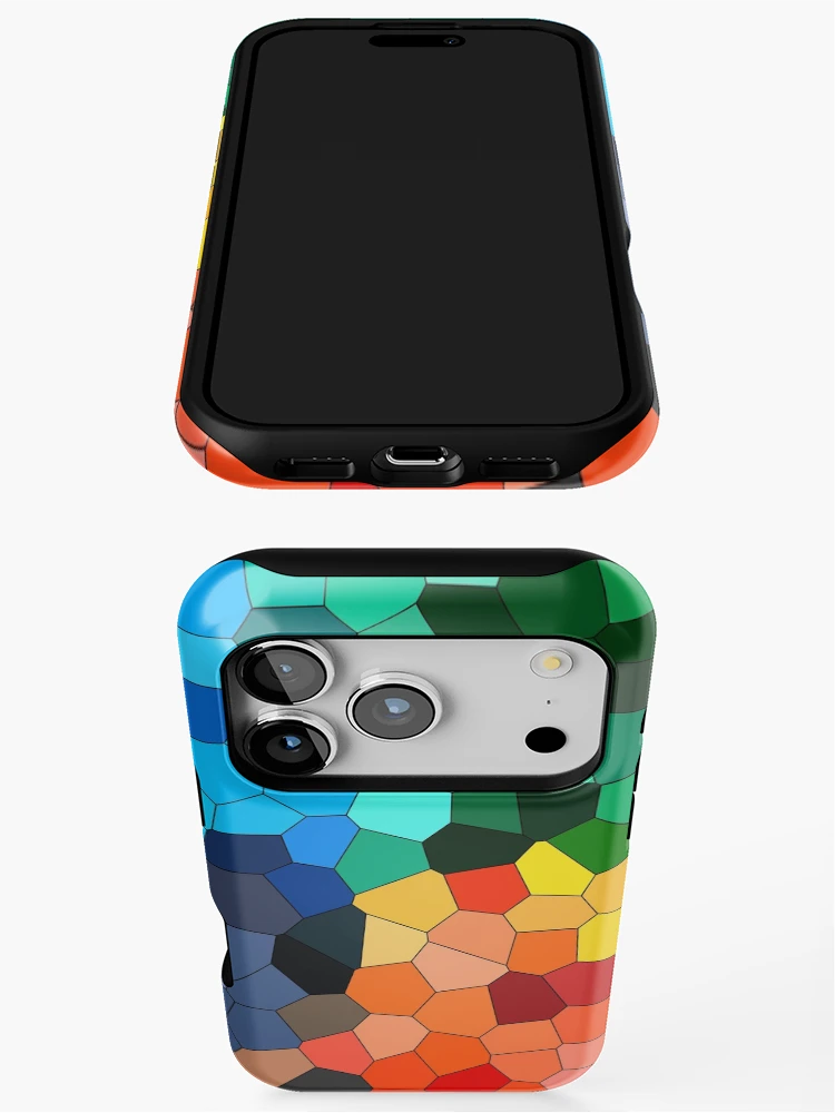 Thumbnail 3 of 4, iPhone Case, Colorful Fancy Pattern designed and sold by MagicSpread.