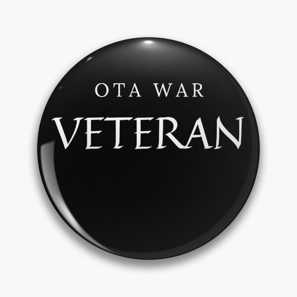 Item preview, OTA War Veteran White Logo designed and sold by Hotelrevenue.