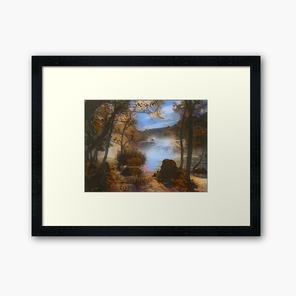 Krka Falls Framed Art Print