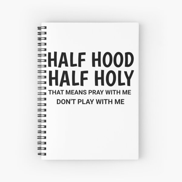 Item preview, Half Hood Half Holy Pray With Me designed and sold by TINASTORESHOPE.