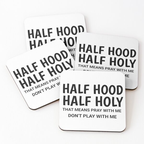 Item preview, Half Hood Half Holy Pray With Me designed and sold by TINASTORESHOPE.