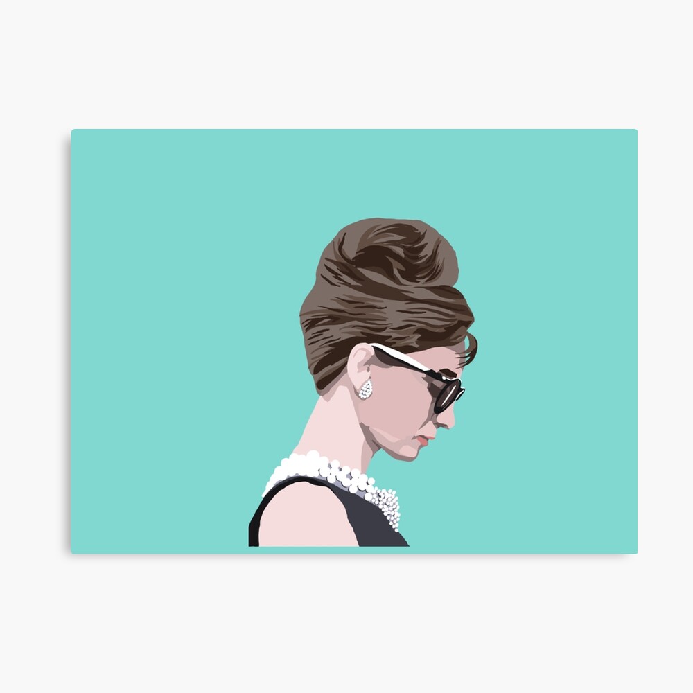 Audrey Hepburn Breakfast at Tiffany's  Zipper Pouch for Sale by claryce84