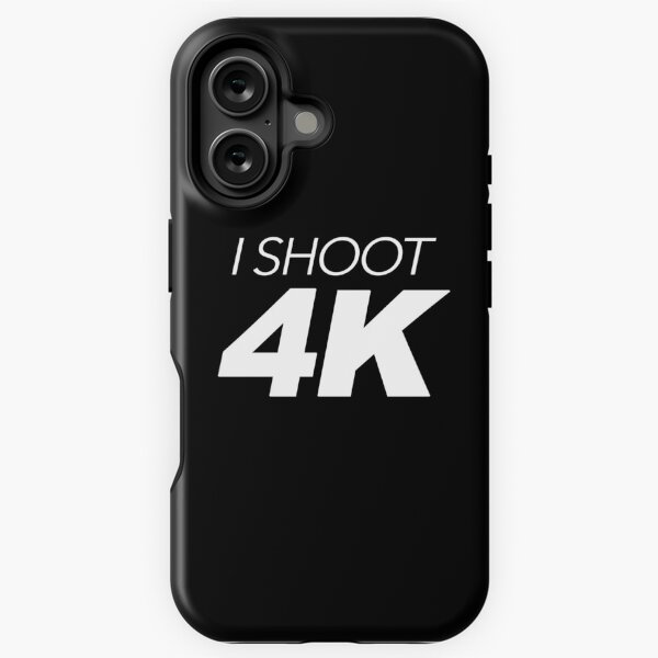 Item preview, I Shoot 4K (Design) designed and sold by The Editor's Soft-Wear.