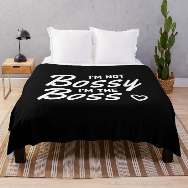 Item preview, Im Not Bossy Im the Boss - Funny Boss Girl Quote designed and sold by AnyKitty.