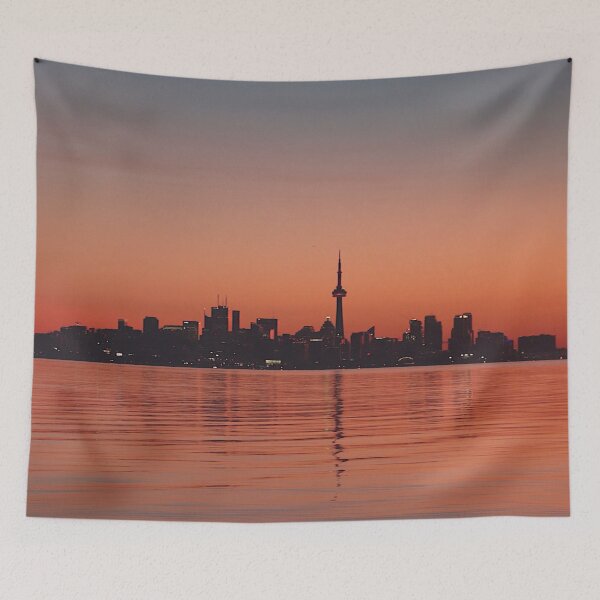 Item preview, Golden Toronto Summer Sunrise designed and sold by irideae.