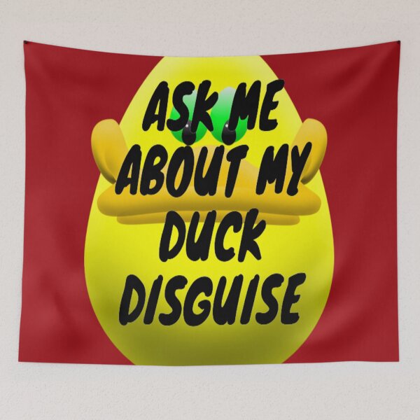 Item preview, Ask me about my duck disguise (Red) designed and sold by julset.