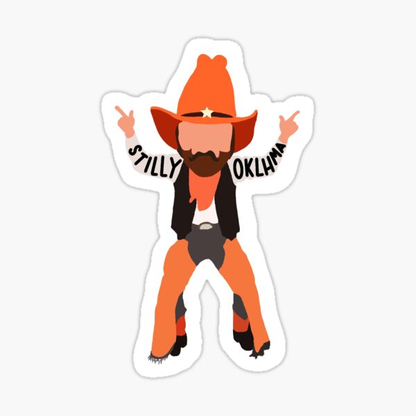 "Pistol Pete" Sticker by hallekwilson | Redbubble