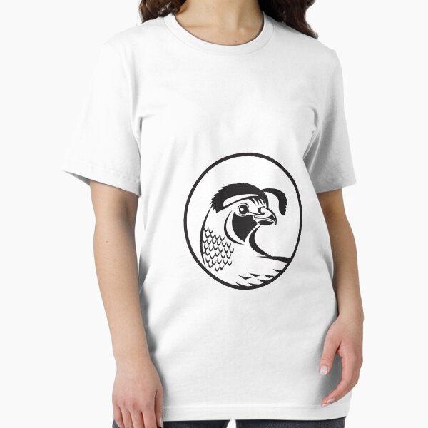 Item preview, California Valley Quail Circle Black and White designed and sold by patrimonio.