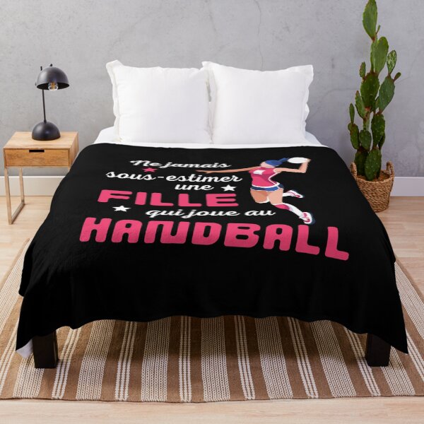 Item preview, Never underestimate a girl who plays handball humorous gift designed and sold by TeeJfm.