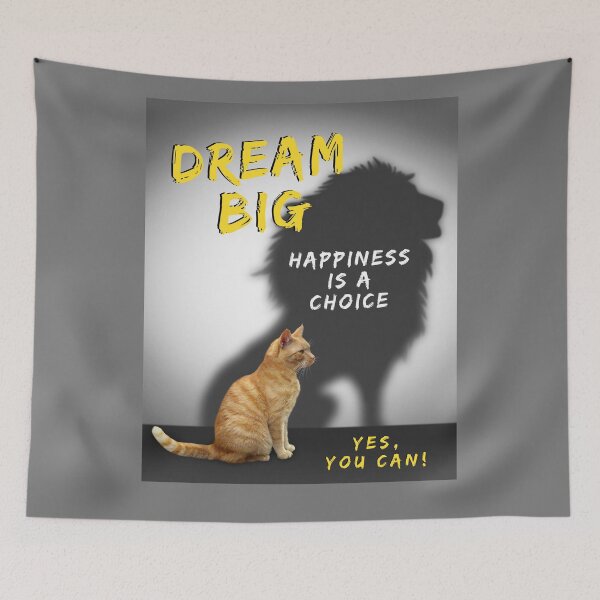 Item preview, Dream Big Cat designed and sold by G-Cafe.