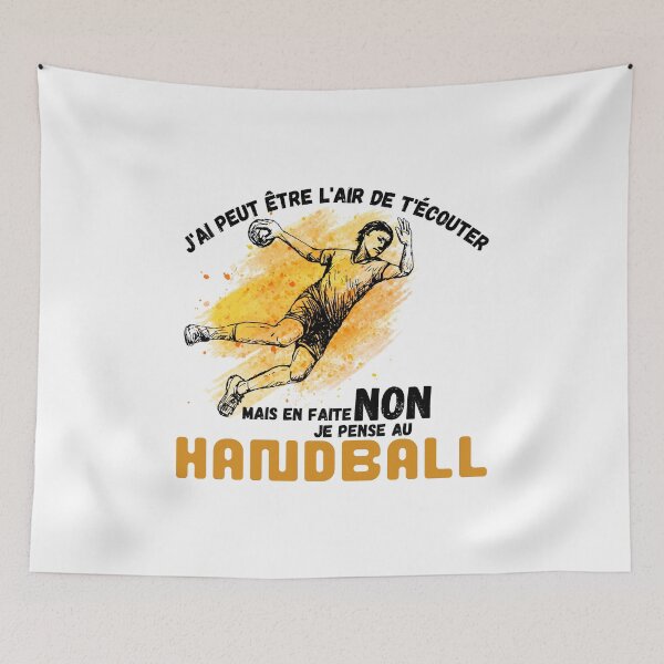 Item preview, Actually no, I'm thinking of handball, a gift of humor designed and sold by TeeJfm.