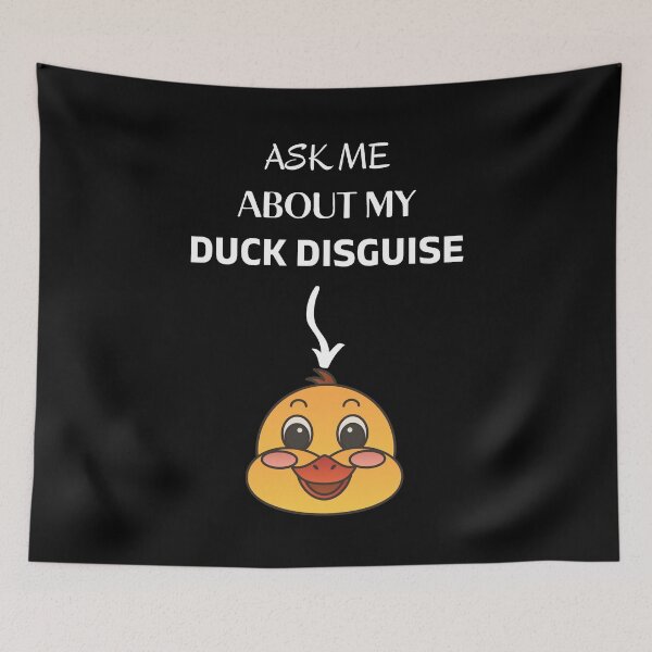 Item preview, Ask me about my duck disguise, cute duck designed and sold by msify.