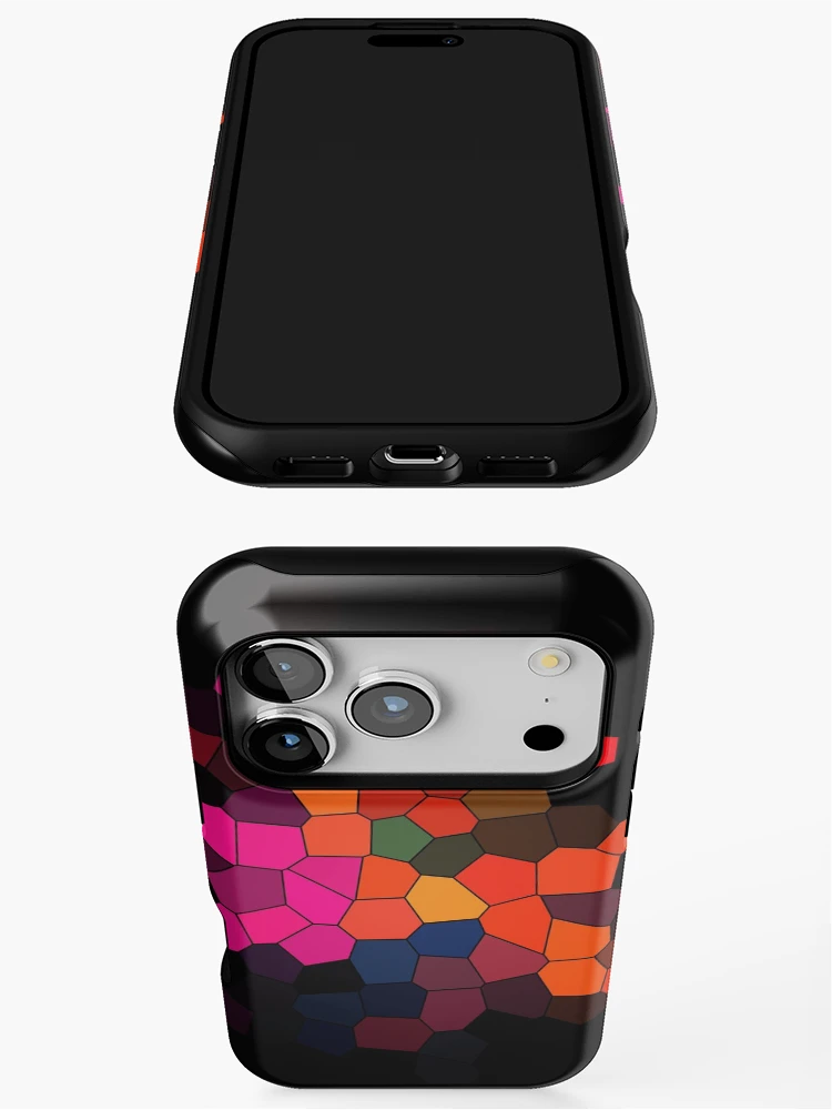 Thumbnail 3 of 4, iPhone Case, Colorful Fancy Pattern designed and sold by MagicSpread.